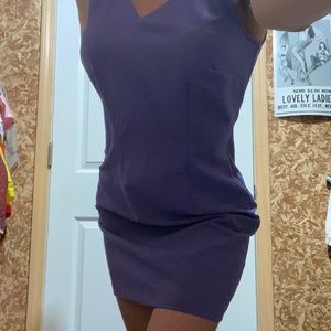 Vintage 90s purple dress